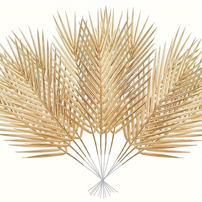 Florist Supply Vases - 5 stks Gouden Kunstmatige Palmbladeren Nep