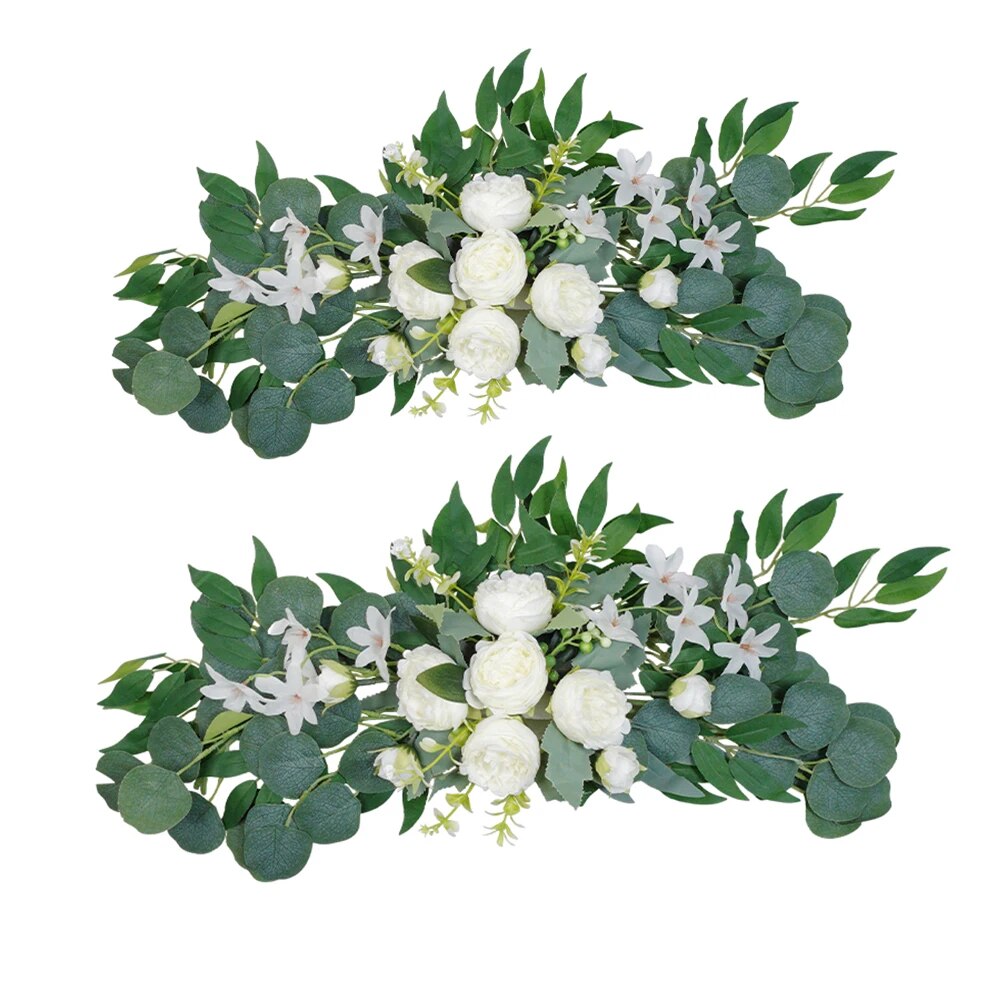 Eucalyptus Preserved - Kunstmatige Bruiloft Boog Bloemen Boho Rode