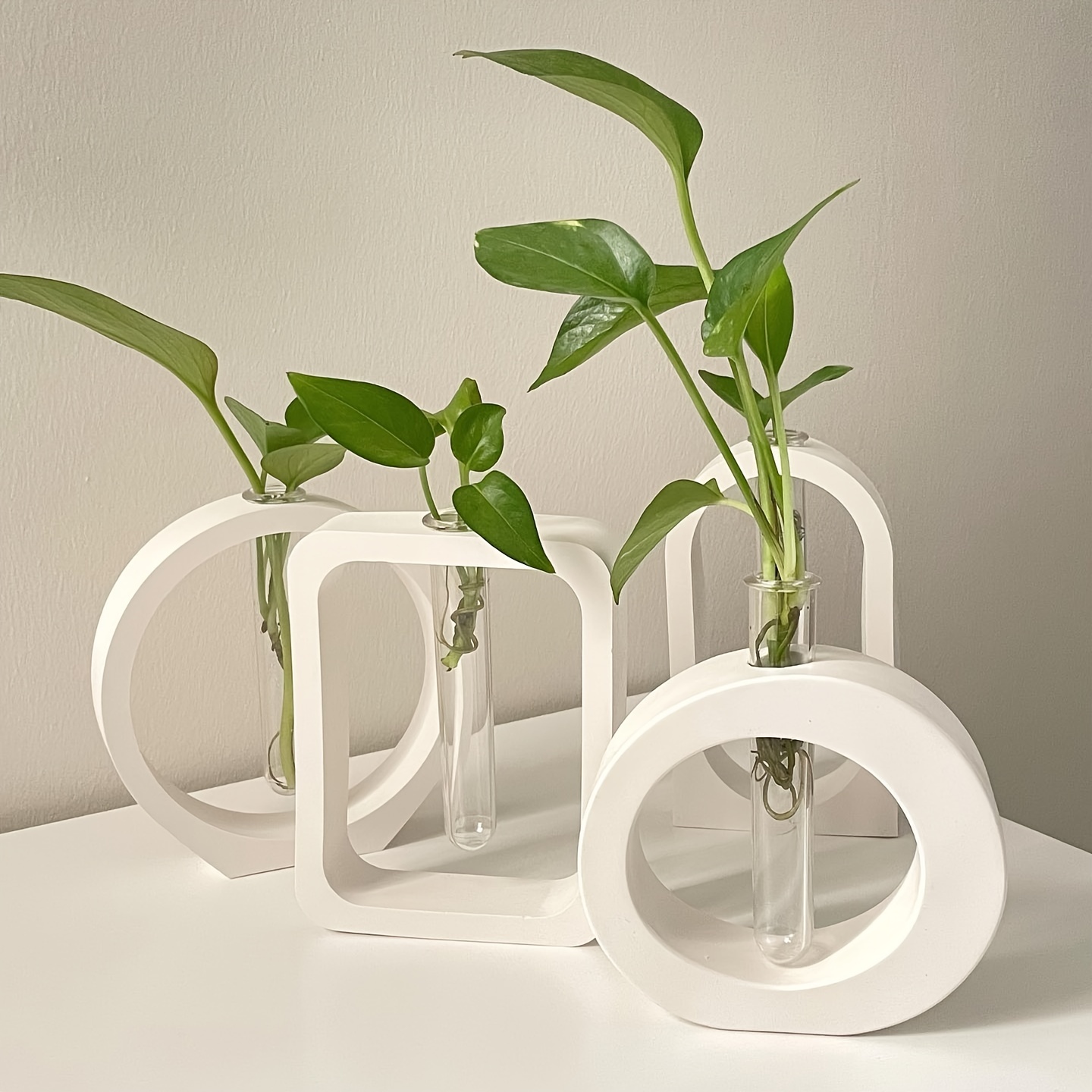 Florist Supply Vases - 4 Stuks Bloemenvaas Siliconen Mal Kristal