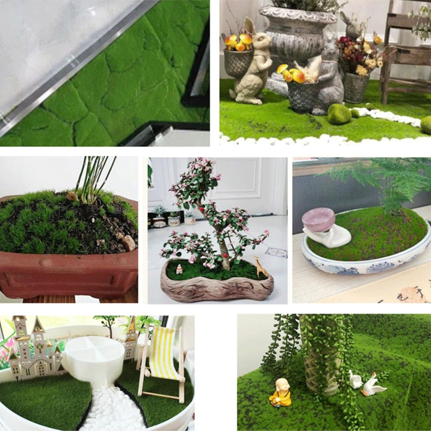 Kunstmatige mosmat Kunstgrasma - Preserved Moss Sheet recensie en prijs