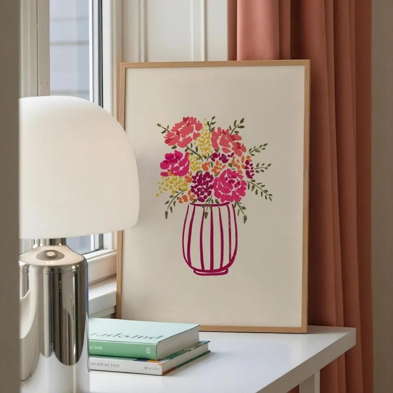 1 stuk schilderij op canvas zo - Florist Supply Vases recensie en prijs