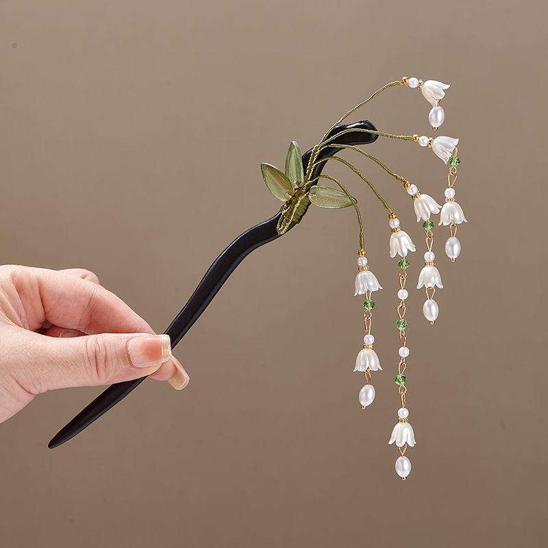 Houten bloem haarspeld Vintage - Supply Florist recensie en prijs