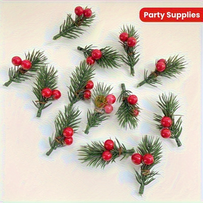 20 stuks kunstmatige kerstgren - Supply Florist recensie en prijs