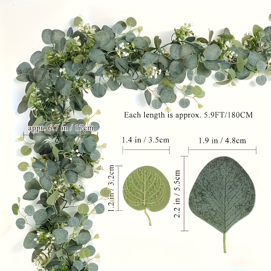 Kunstmatige eucalyptuskrans Fa - Eucalyptus Preserved recensie en prijs