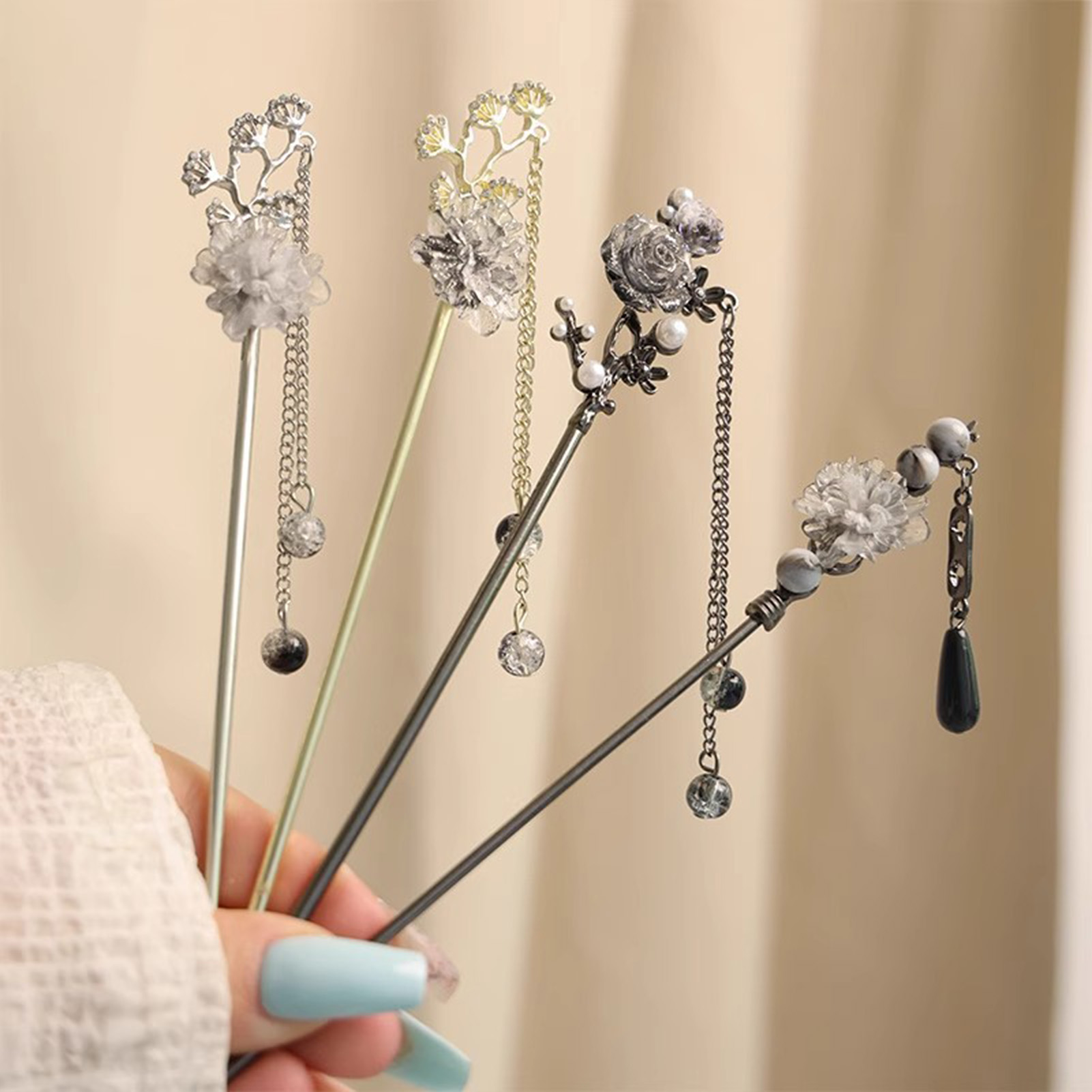 Elegante bloem haarstokjes vor - Supply Florist recensie en prijs